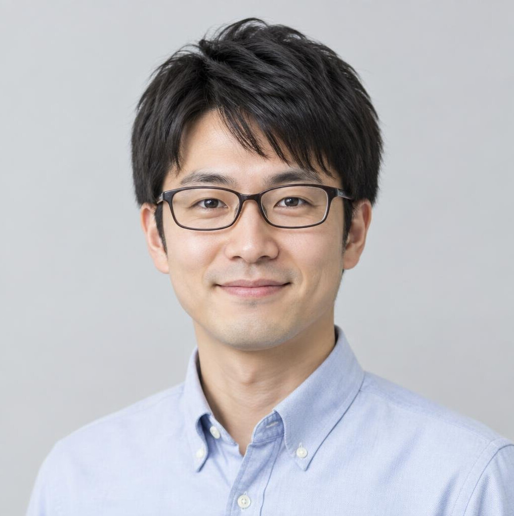 Portrait of a Japanese man in his 30s